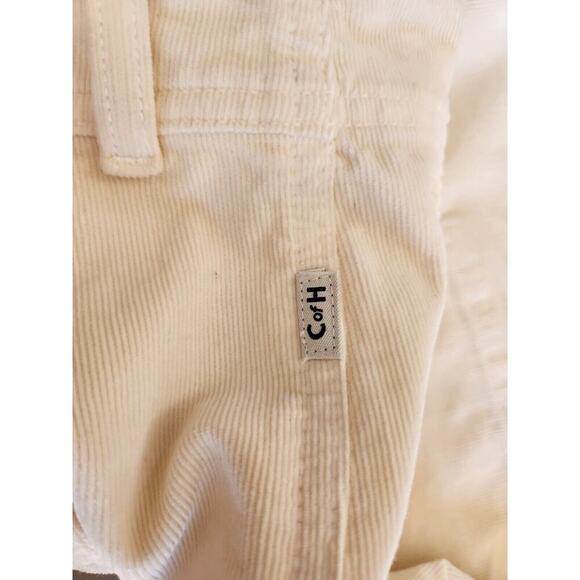 NWT Citizens of Humanity Agni Mid-Rise Utility Corduroy Pants Sz 34 White #8C414 - Picture 10 of 14